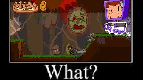 (FAILED P rank) Pizza Tower Gnome Forest Lap 3 - Gooch in pizza tower