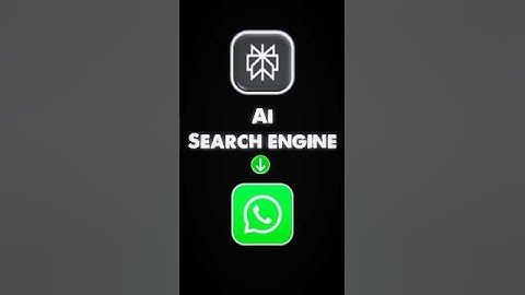 How to use Perplexity AI on WhatsApp #perplexity #shorts