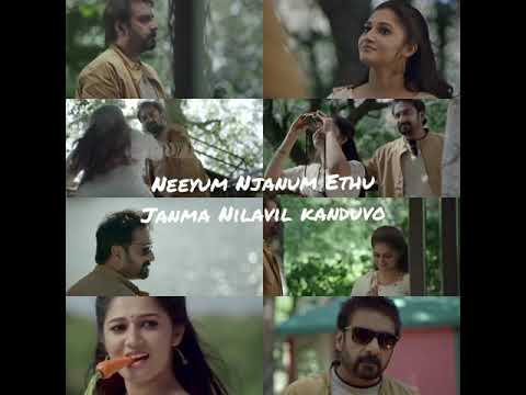 Neeyum Njanum song lyrical WhatsApp statusNeeyum Njanum serialZee KeralamVijayAnnieShiji