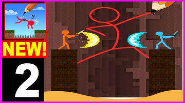 Draw N Craft Stickman Puzzle level 51 to 100 - New Update Gameplay Walkthrough Part 1 all levels