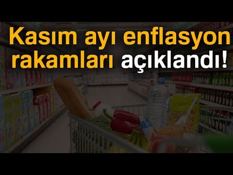 TÜİK, Kasım Ayı Enflasyon Rakamlarını Açıkladı