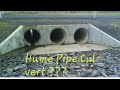 Hume Pipe Culvert Construction