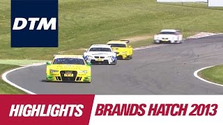 DTM Brands Hatch 2013 - Highlights