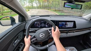 2023 Nissan Ariya Evolve+ - POV Test Drive (Binaural Audio)