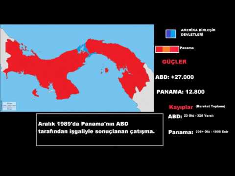 ABD'nin Panama'yı İşgali