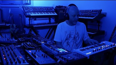 Live session with Prophet 6, Prophet 12, Analog Rytm MKII, Minitaur, Keystep Pro