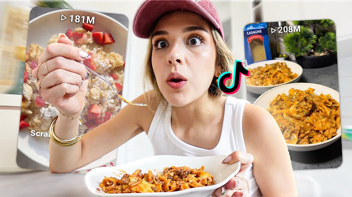 JE TESTE LES RECETTES FACILES LES PLUS VIRALES DE TIKTOK