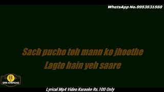 Bade Ache Lagte Hai | Soft Rock Mix | Karaoke |  Copyright Free Music | Karaoke | Time. 3:41 screenshot 5