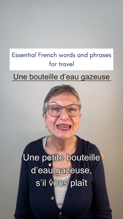 How To Order A Small Bottle Of Sparkling Water In French YouTube how-to-order-a-small-bottle-of-sparkling-water-in-french-youtube