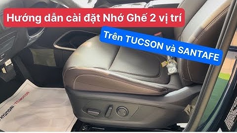 Hướng dẫn cài cầu trên xe tucson