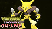 Choice Specs Alakazam Pokemon Sun And Moon Ou Showdown Live W Opjellicent Smogon Ou Team Youtube
