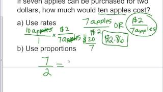 Saxon Pre-Algebra - Lesson 83 - Rate Problems as Proportion Problems
