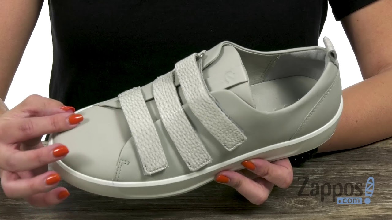 ecco soft 8 strap sneaker