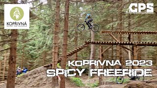 SPICY FREERIDE - cała trasa - Czechy - KOPRIVNA bike park - 24.09.2023 - Enduro - DH - CPS