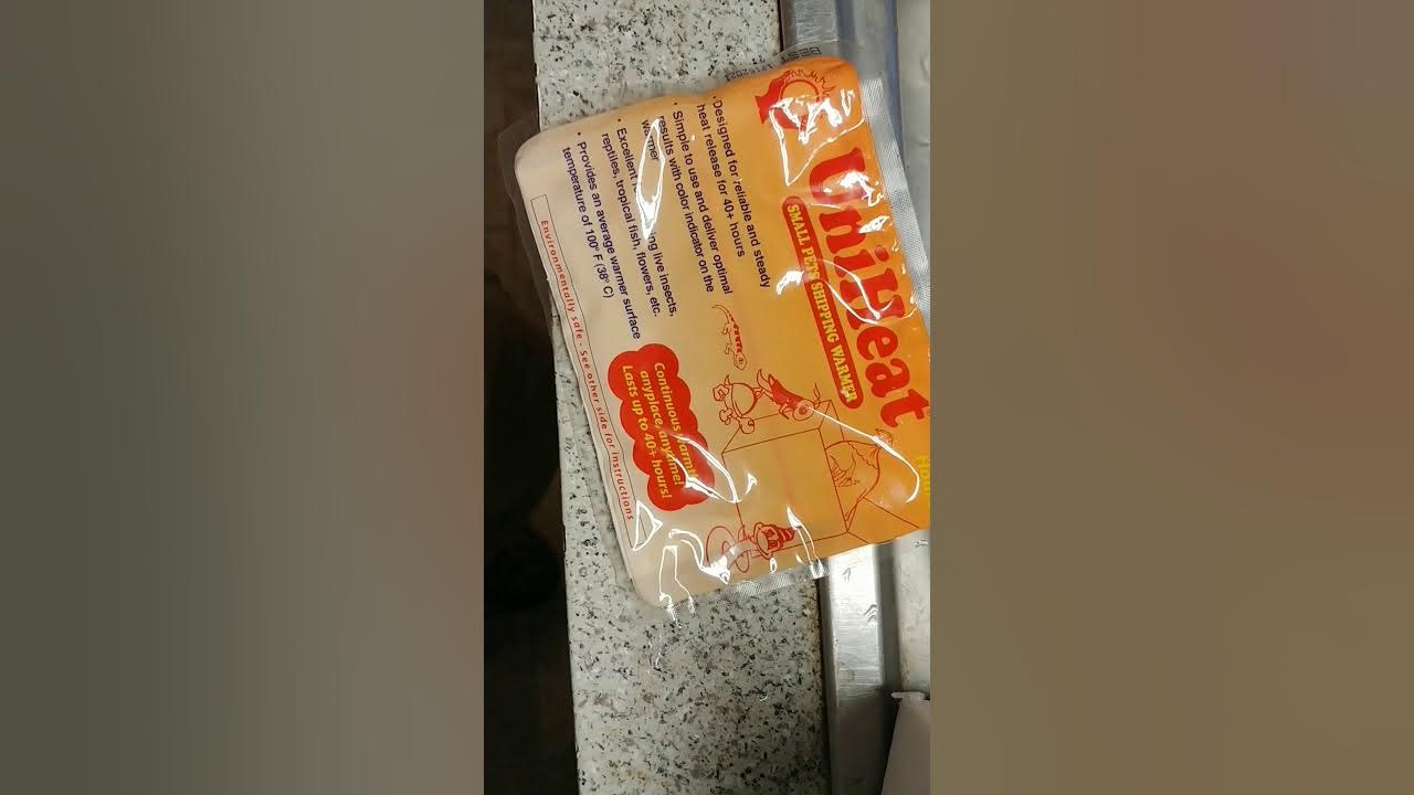 How to use Heat packs for shipping Reptiles , specifically Ball Pythons
