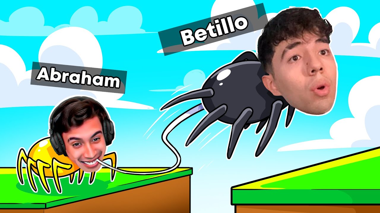 JUGUE el OBBY mas EXTRAÑO con ABRAHAM en ROBLOX 😳