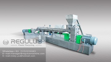 500kg/hour PE PP regrind pelletizing machine