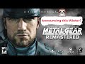 Metal Gear Solid - REMASTERED Announcing this winter? #metalgearsolid #kojimaproductions