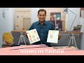 Tulipanes con Pincel