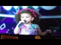 Niña Dominicana de 3 años cantando en Siempre Niño