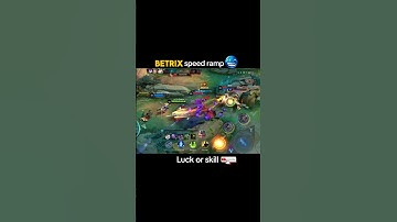 Betrix speed Ramp_#mobilelegends #s8ul #shorts