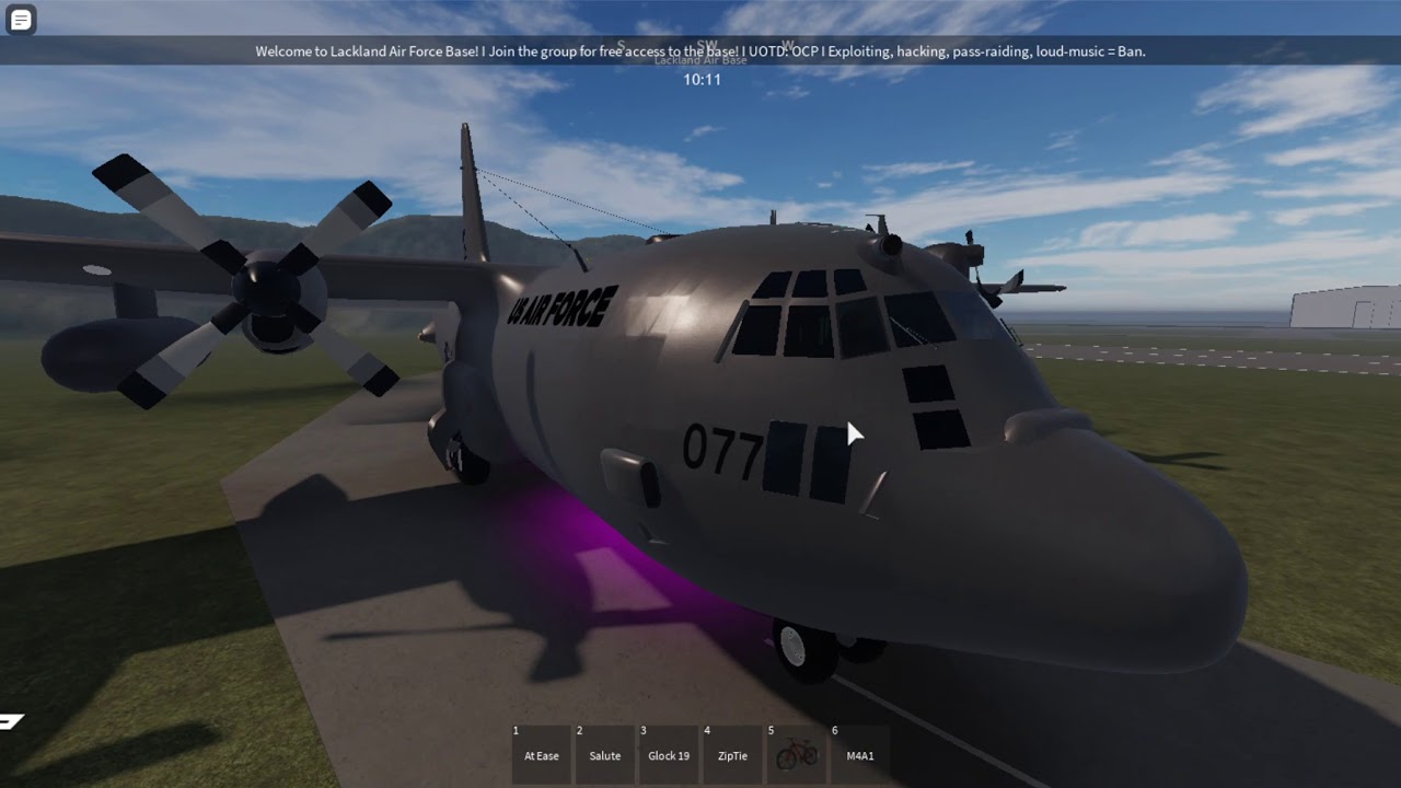 United States Air Force C 130 Flight Around Base Roblox Youtube - roblox force join