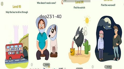 dop2 :delete one part level 31-40 31,32,33,34,35,36,37,38,39,40 walk through solution