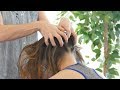 How to Relieve Headaches, Neck Tension & Stress | Chair Massage with Jade, Relaxing Pain Relief