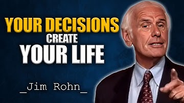 Je bent geen product van de omstandigheden, je bent een product van beslissingen | Jim Rohn Disci...