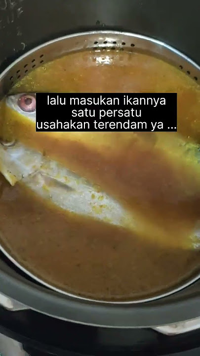 ikan bandeng lunak dari duri dan tulang nya, di masak seperti ini