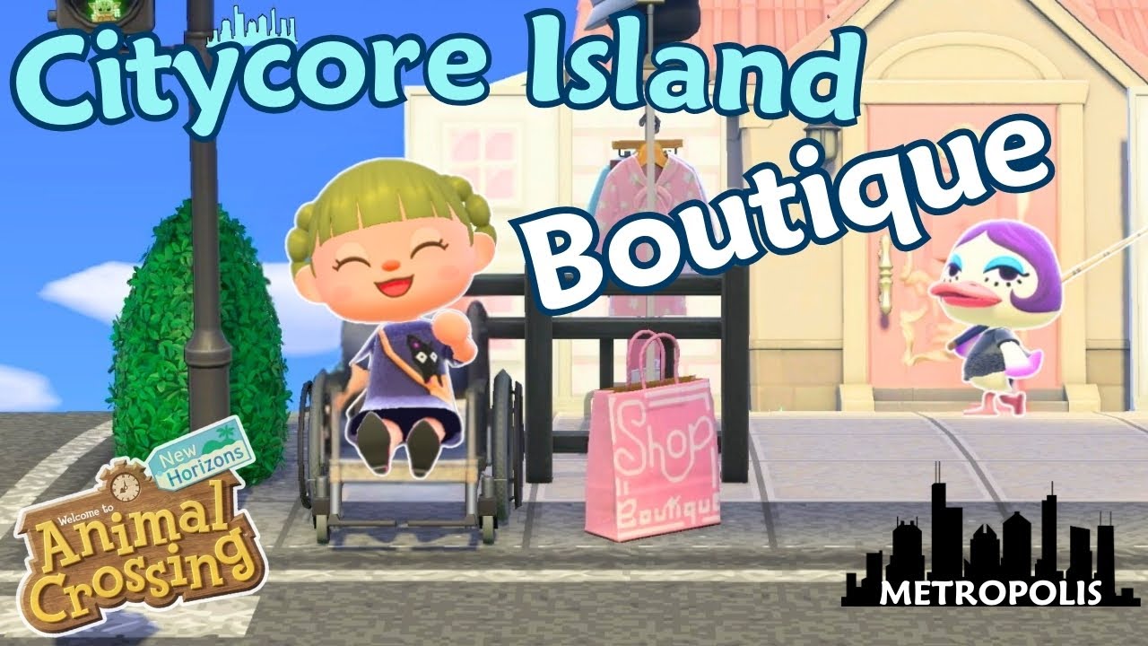 Citycore | Boutique | Apparel Shop ACNH | Gloria | Animal Crossing New Horizons ACNH City core