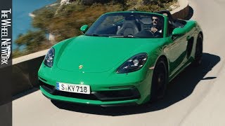 The new Porsche 718 Boxster GTS 4.0 and 718 Cayman GTS ...