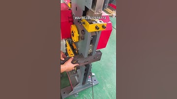 High-quality multifunctional punching and shearing machine # Ironwork machine #ironworker #factory