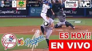Yankees vs. Dodgers en vivo, donde ver, a que hora juega Yankees vs. Dodgers Serie Mundial 2024 MLB