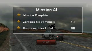 Zombie roadkill gameplay || mission 41 || zombie Survival gameplay. screenshot 3
