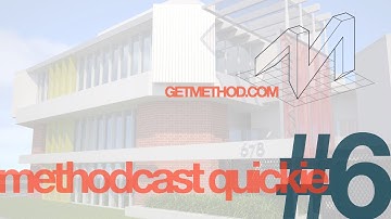 Methodcast Quickie #6 - HDRI Backgrounds and Reflections