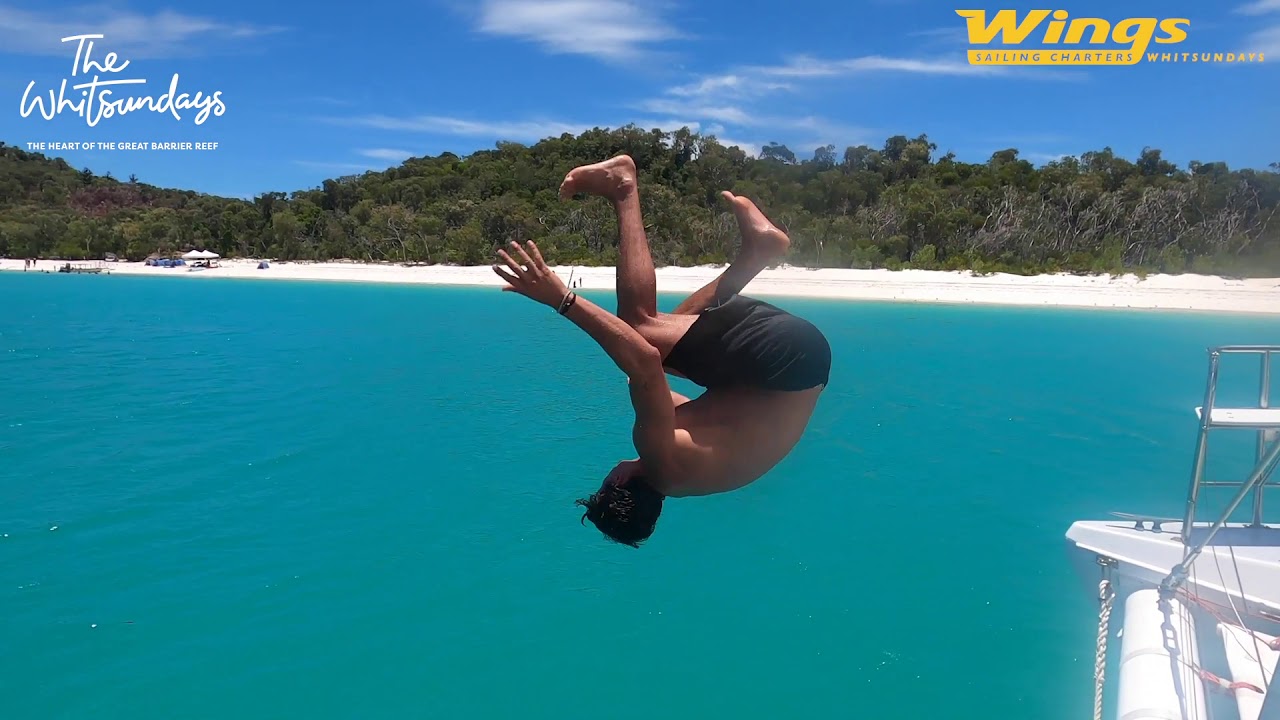 Northern and Southern end Whitehaven Beach, Queensland