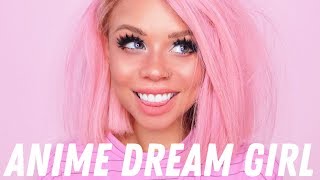 ANIME DREAM GIRL MAKEUP TUTORIAL || How To Make Your Eyes Look HUGE