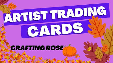 Fall Artist Trading Cards | Fall Feels | Pumpkin Spice and Everything Nice | #atcmdcopencollab