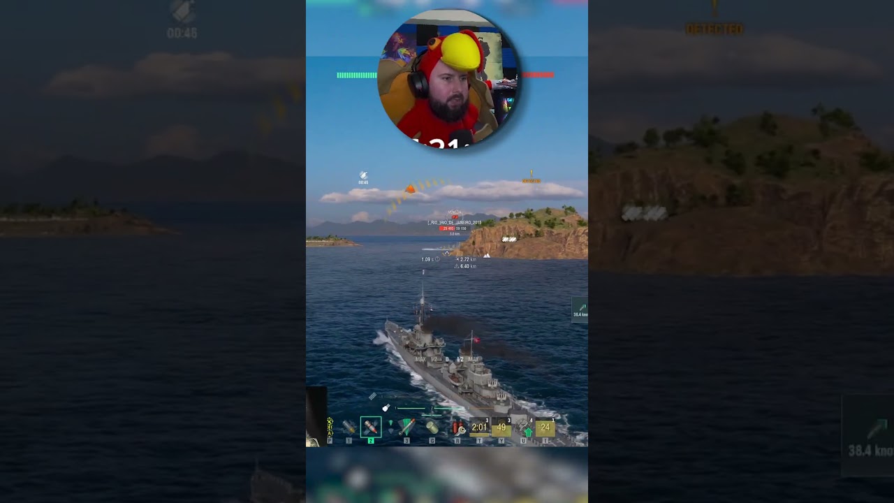 Long Live the King! #shorts #gaming #worldofwarships #twitch #moments #live #funny #memes #comedy