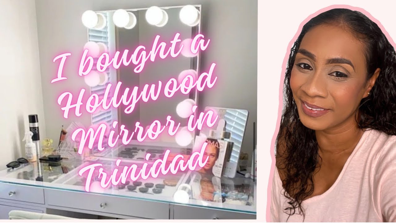 I bought a Hollywood mirror in Trinidad business here’s what I got