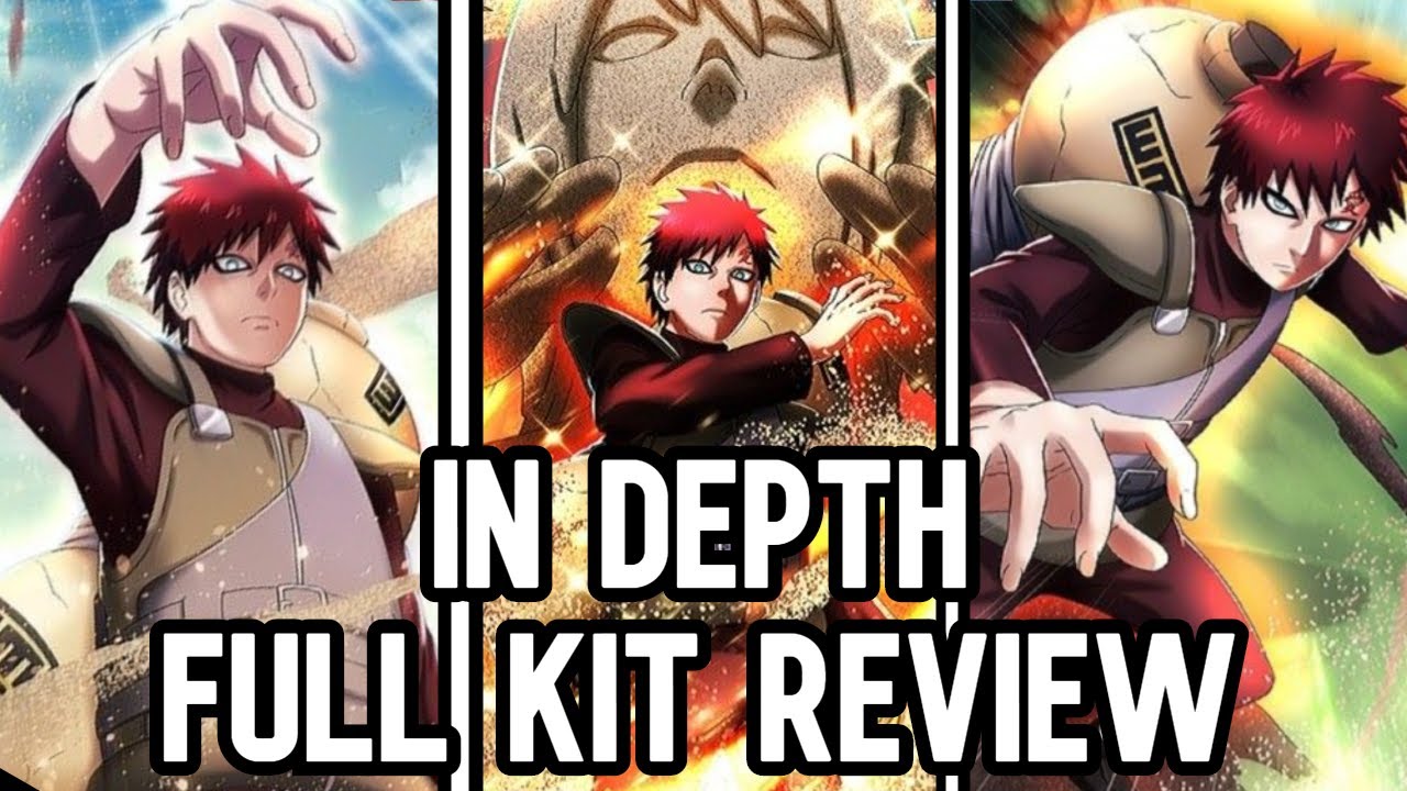 The Ultimate Defense? Gaara (Rekit) In Depth Full Kit Review // Naruto X Boruto Ninja Voltage