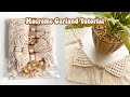 Macrame Garland TUTORIAL | DIY macrame boho chic style wall hanging | STEP BY STEP | WeaveyStudio