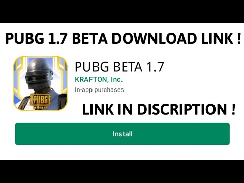 HOW TO DOWNLOAD PUBG 1.7 BETA VERSION | PUBG MOBILE 1.7 BETA DOWNLOAD LINK