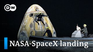 Astronauts splash down safely in SpaceX 'Dragon' capsule | DW News