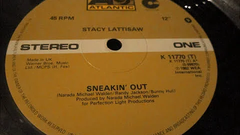 Stacy Latisaw  - Sneakin Out. 1982  (12" Soul/funk)