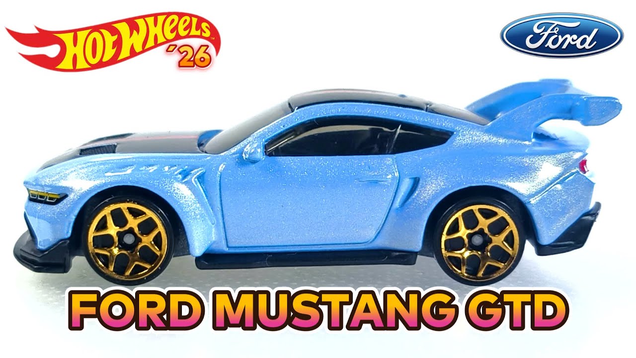 HOTWHEELS FORD MUSTANG GTD 2026 SERIES HW-FACTORY FRESH N:43/250 UNBOXING
