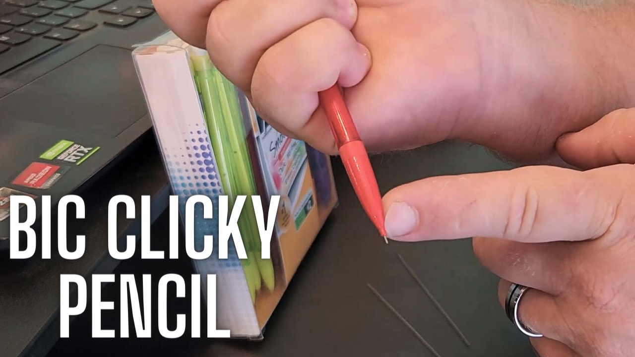 BIC XtraSmooth Mechanical Pencils with Erasers YouTube