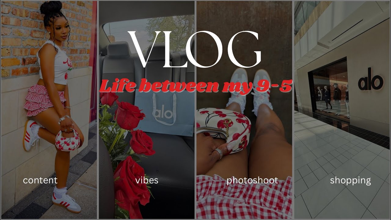 Weekly Vlog: random days in my life + photoshoot + chitchat + church + date night + gym