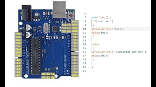 How to use if-else statements in Arduino IDE using Arduino UNO.